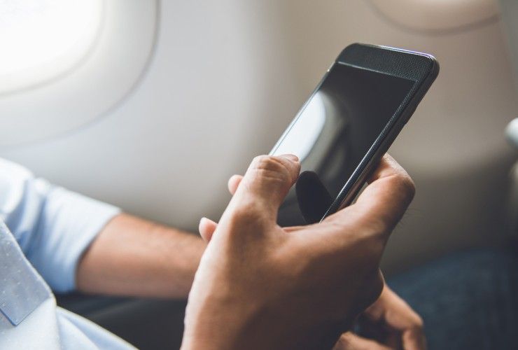 Smartphone a bordo Smartphone a bordo