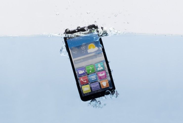 Telefono in acqua Telefono in acqua