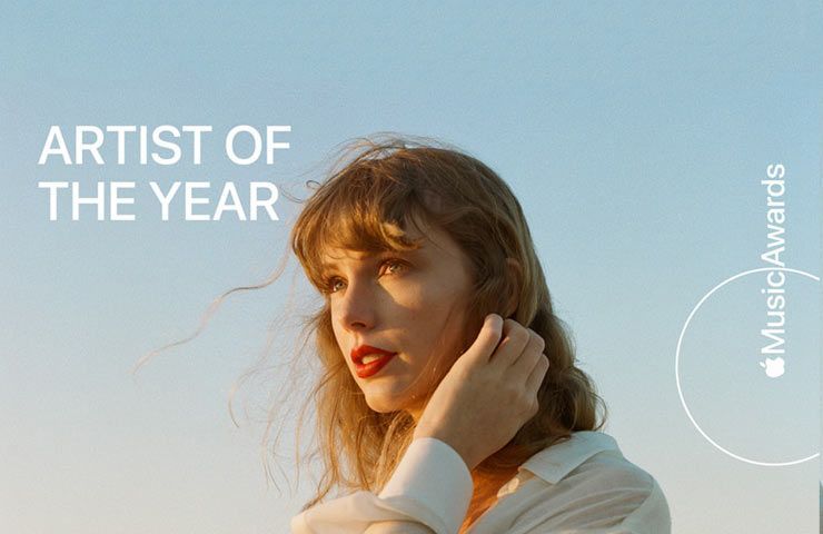 Taylor Swift 'Artist of The Year 2023' su Apple Music