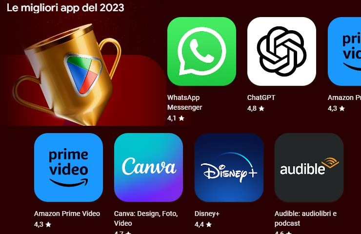 migliori app Andrid del 2023 in Italia