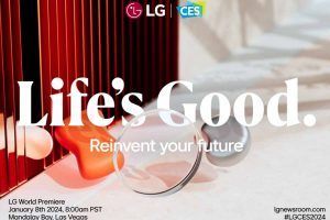LG al CES 2024 - conferenza stampa 8 gennaio