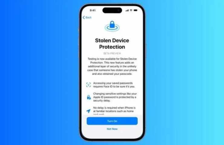 iPhone protezione