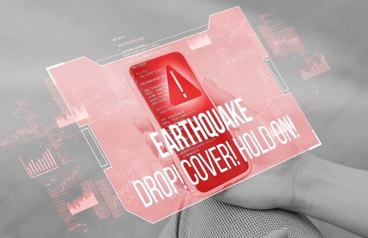 Allerta terremoto su smartphone