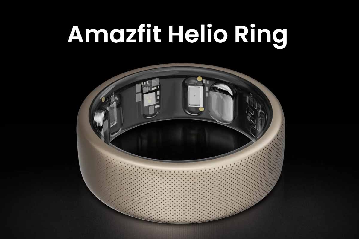 Helio Ring, l'anello smart Amazfit presentato al CES 2024