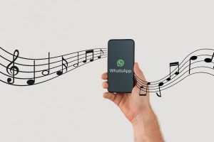 Audio musicale WhatsApp