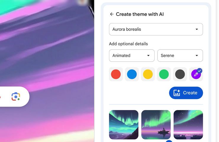 Google Chrome, funzione sperimentale per creare temi con l'IA
