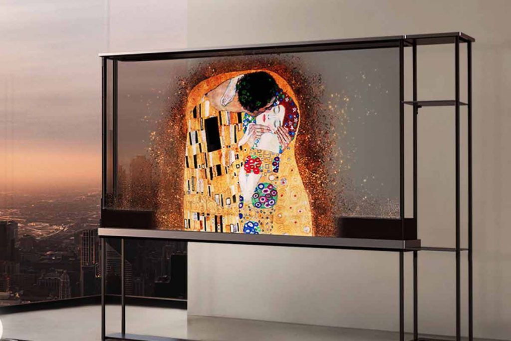 LG presenta TV OLED trasparente 'wireless' e nuovi smart monitor 4k MyView