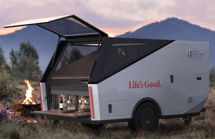 immagine di Bon Voyage by LG Labs, concept di 'casa trasportabile'