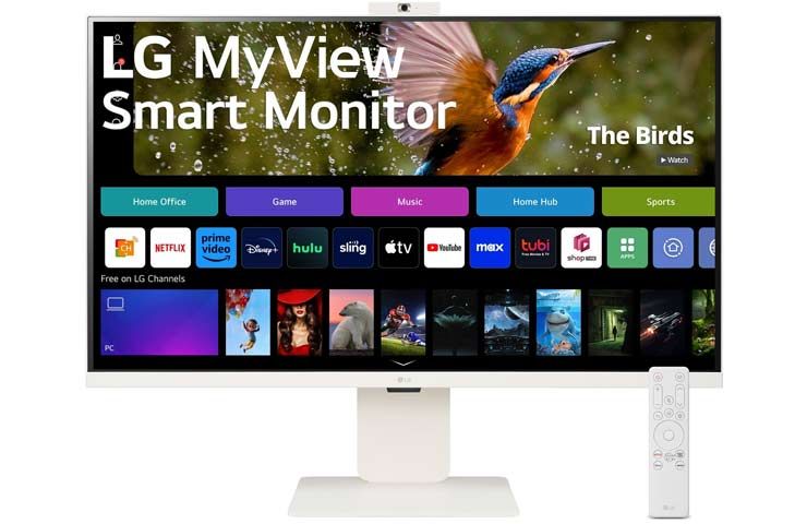 interfaccia utente smart monitor LG MyView 2024