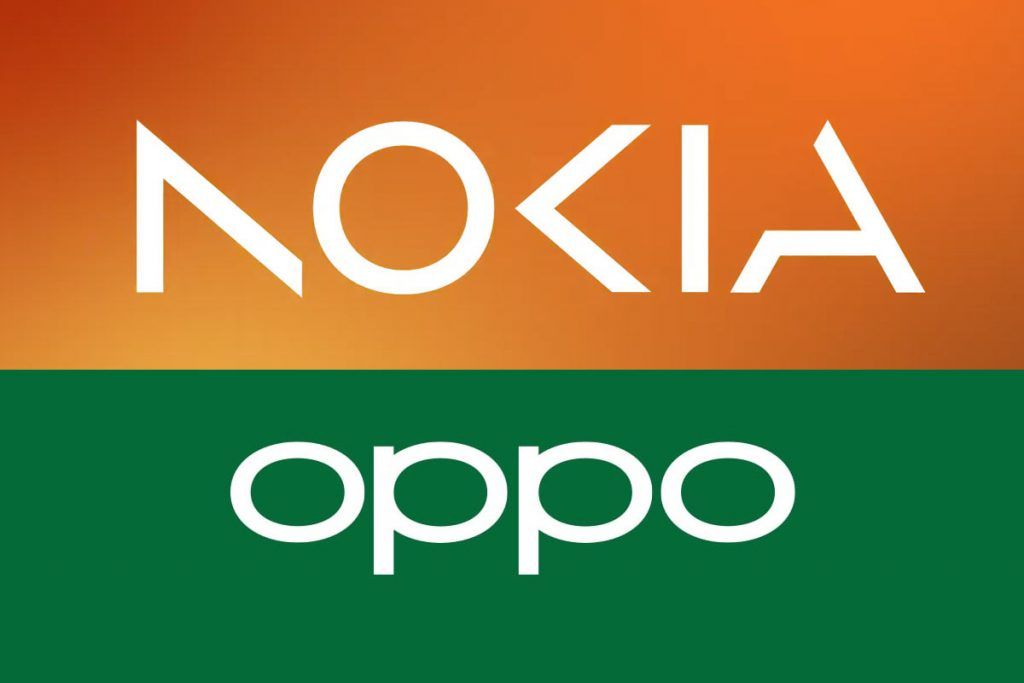 loghi aziende Nokia e Oppo