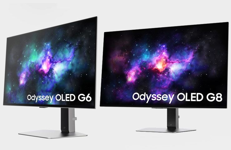 monitor Samsung Odyssey OLED G6 G60SD e Odyssey OLED G8 G80SD