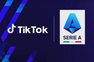 TikTok e Lega Serie A - loghi