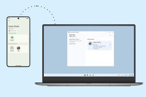 Android Quick Share su Windows