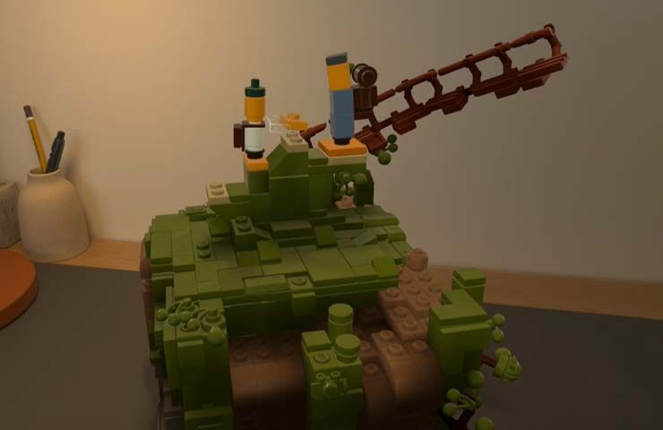 Apple Vision Pro - demo gioco spaziale 'LEGO Builder's Journey'