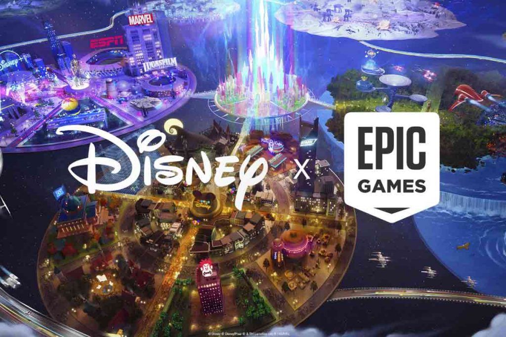 loghi Disney e Epic Games