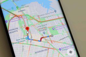 Google Maps - mappa con traffico in tempo reale