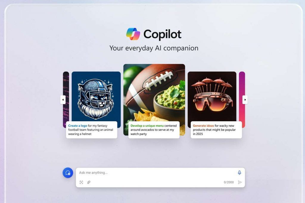 Microsoft Copilot - aggiornamento per iOS e Android