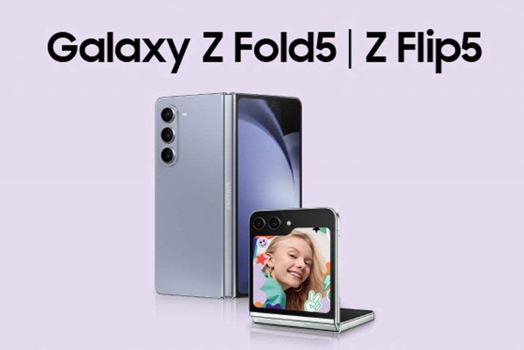 smartphone pieghevoli Samsung Galaxy Z Fold5 o Z Flip5