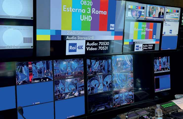 Sanremo 2024 - produzione in 4k