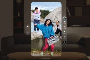 TikTok su Apple Vision Pro