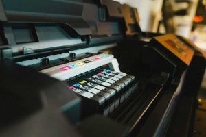 vano cartucce stampante inkjet