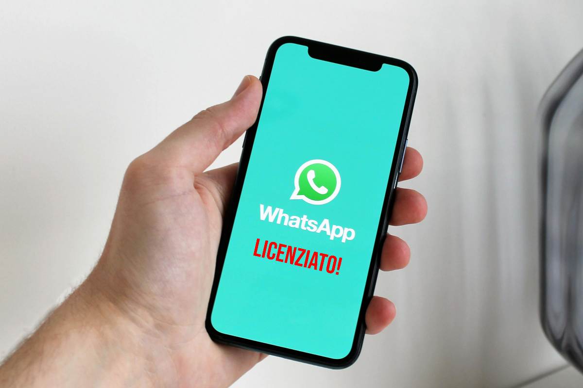 Licenziamento via WhatsApp