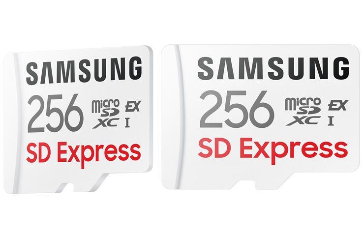 Scheda microSD SD Express fino a 800 MBs