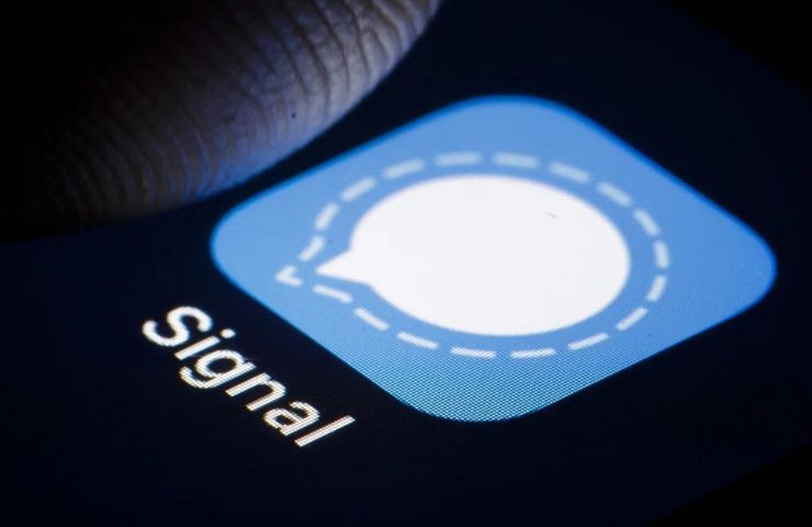 Signal nuova app