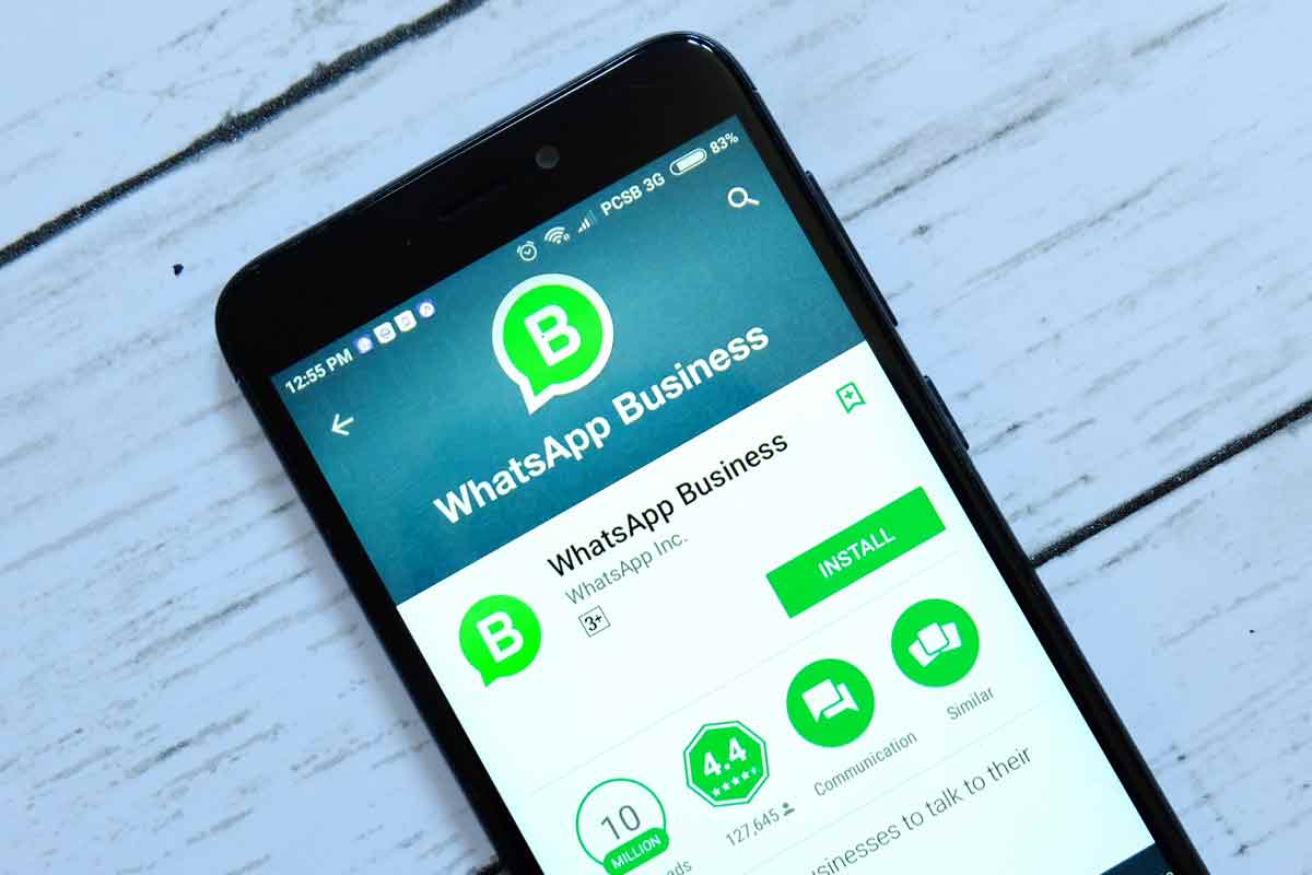 WhatsApp Business per smartphone Android nel Google Play Store