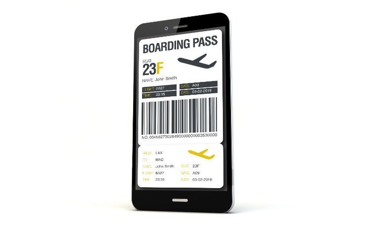 Boarding Pass nel wallet Boarding Pass nel wallet