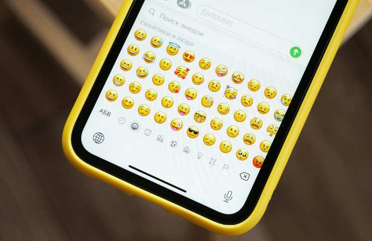 Emoji su iPhone