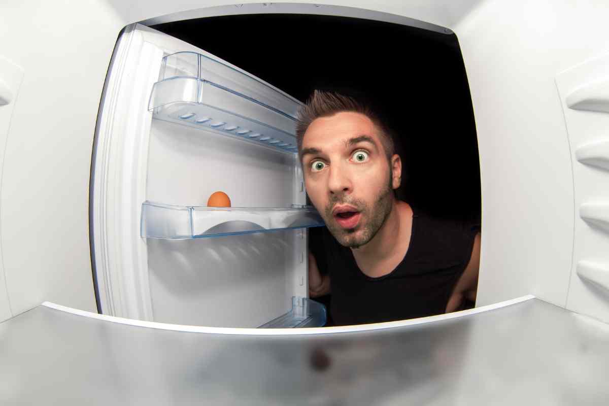 Frigo quasi vuoto cucinare