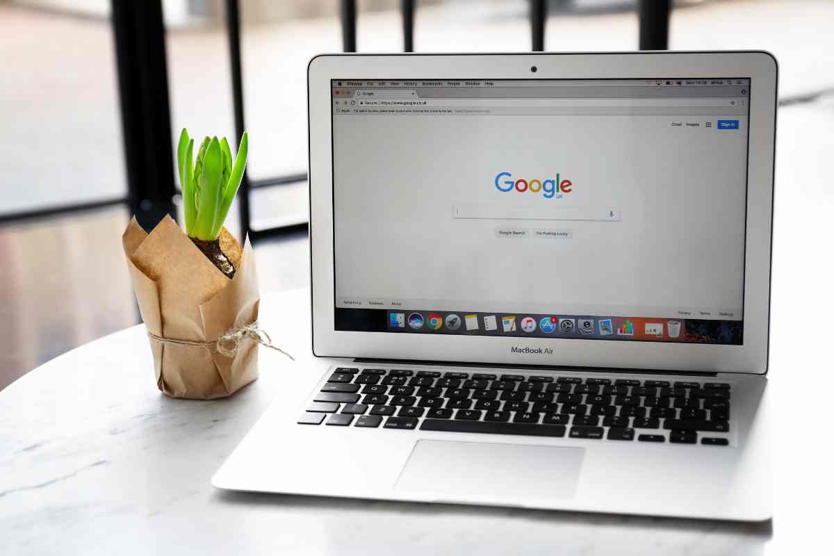 Google Chrome monitoraggio dati