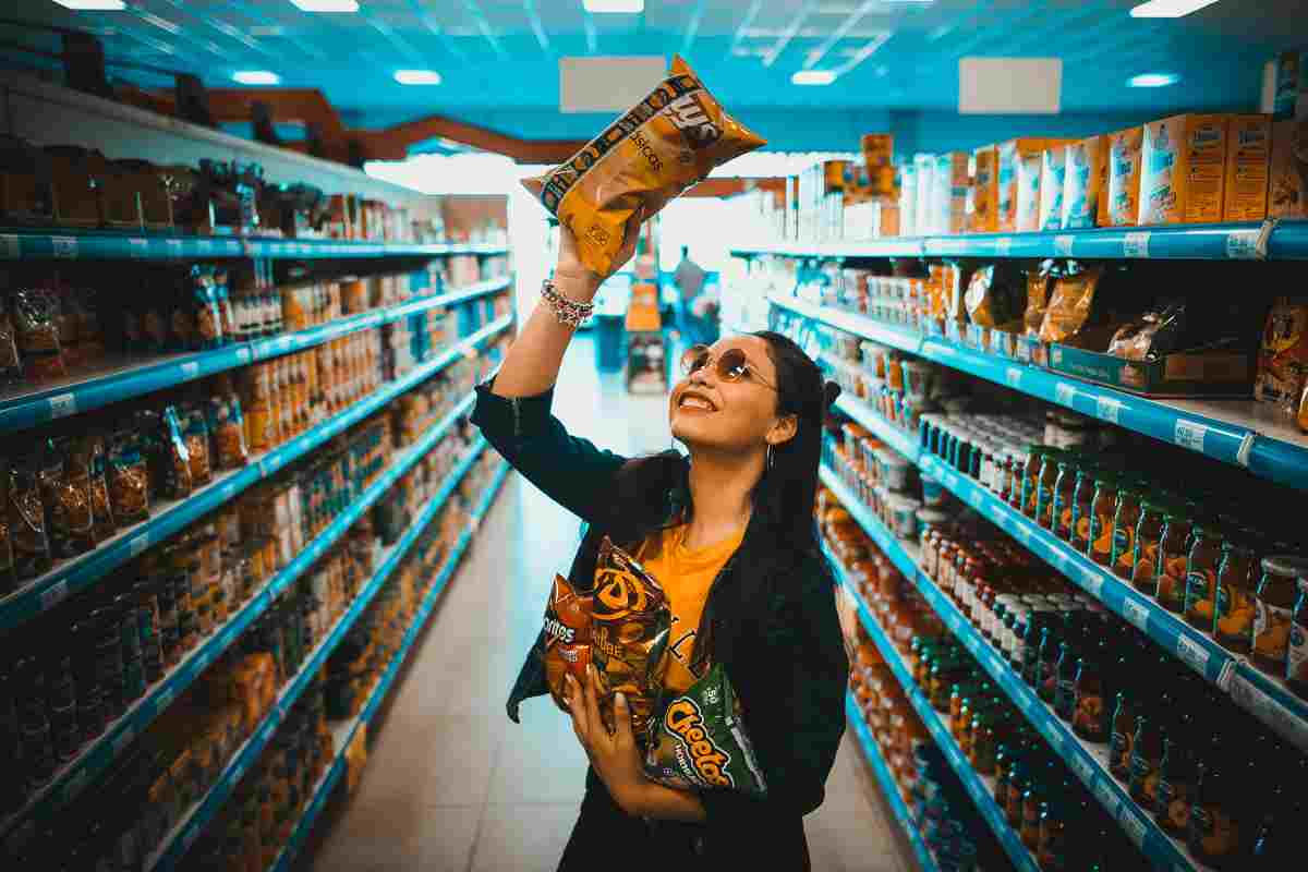 Patatine al supermercato Patatine al supermercato