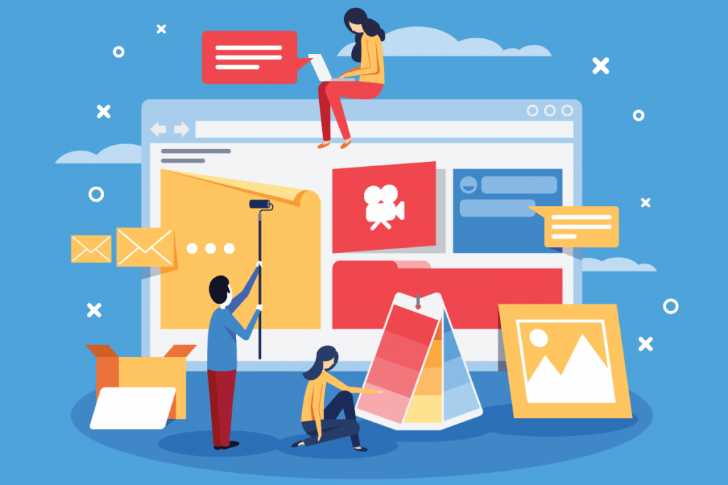 animazione creazione sito web