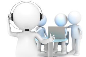 call center immagine animata