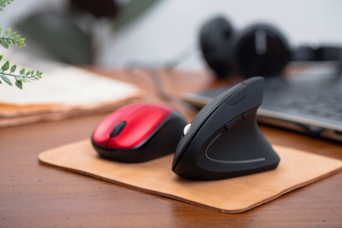 esempi di mouse wireless con sensore ottico