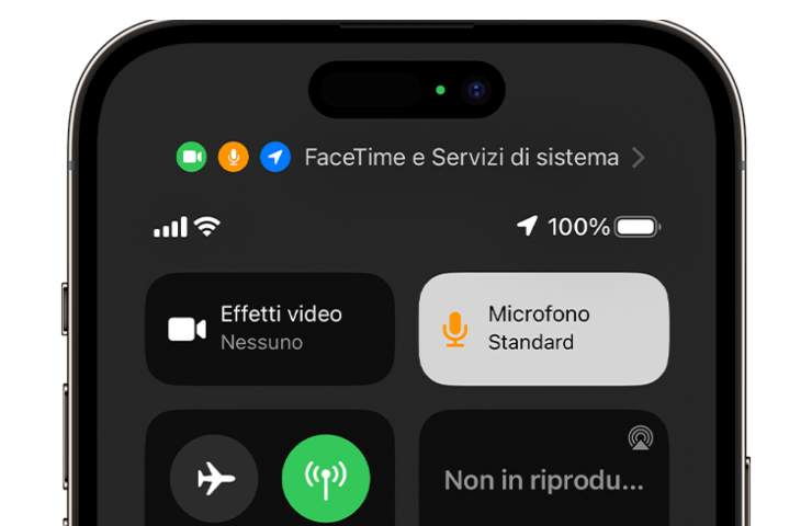 iphone schermata