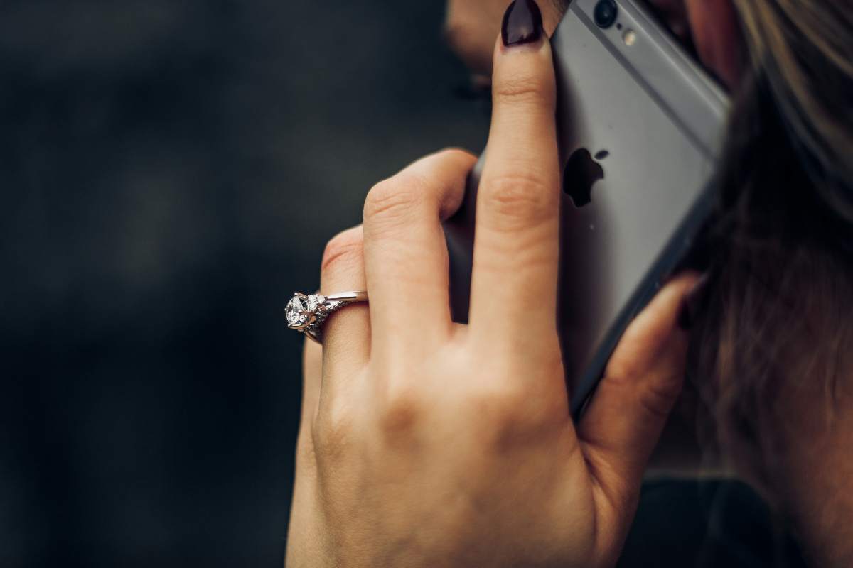 iphone telefonata donna