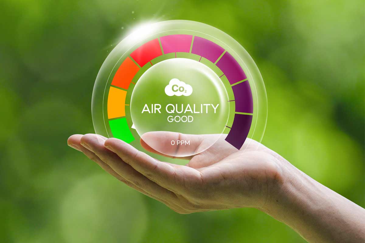 sistema virtuale di monitoraggio della qualità dell'aria