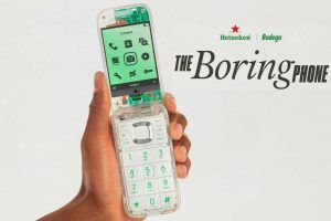 smartphone HMD Heineken and Bodega