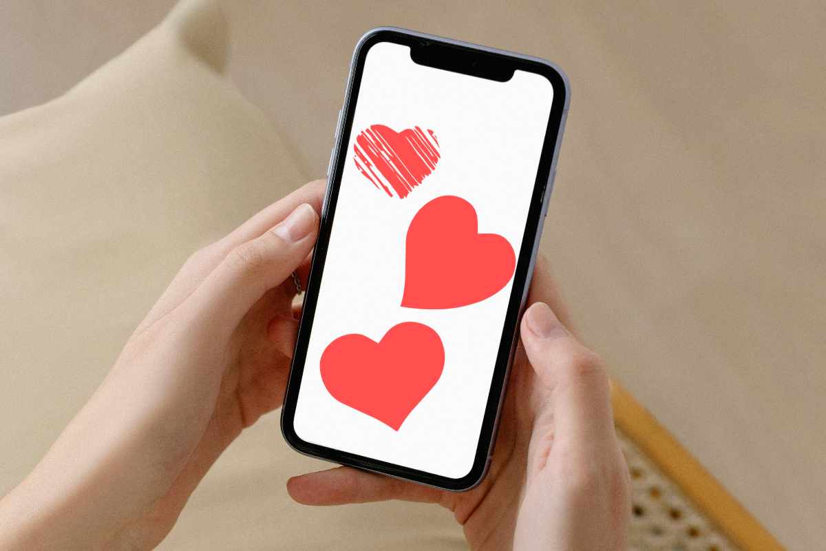 Cuori su iPhone Cuori su iPhone
