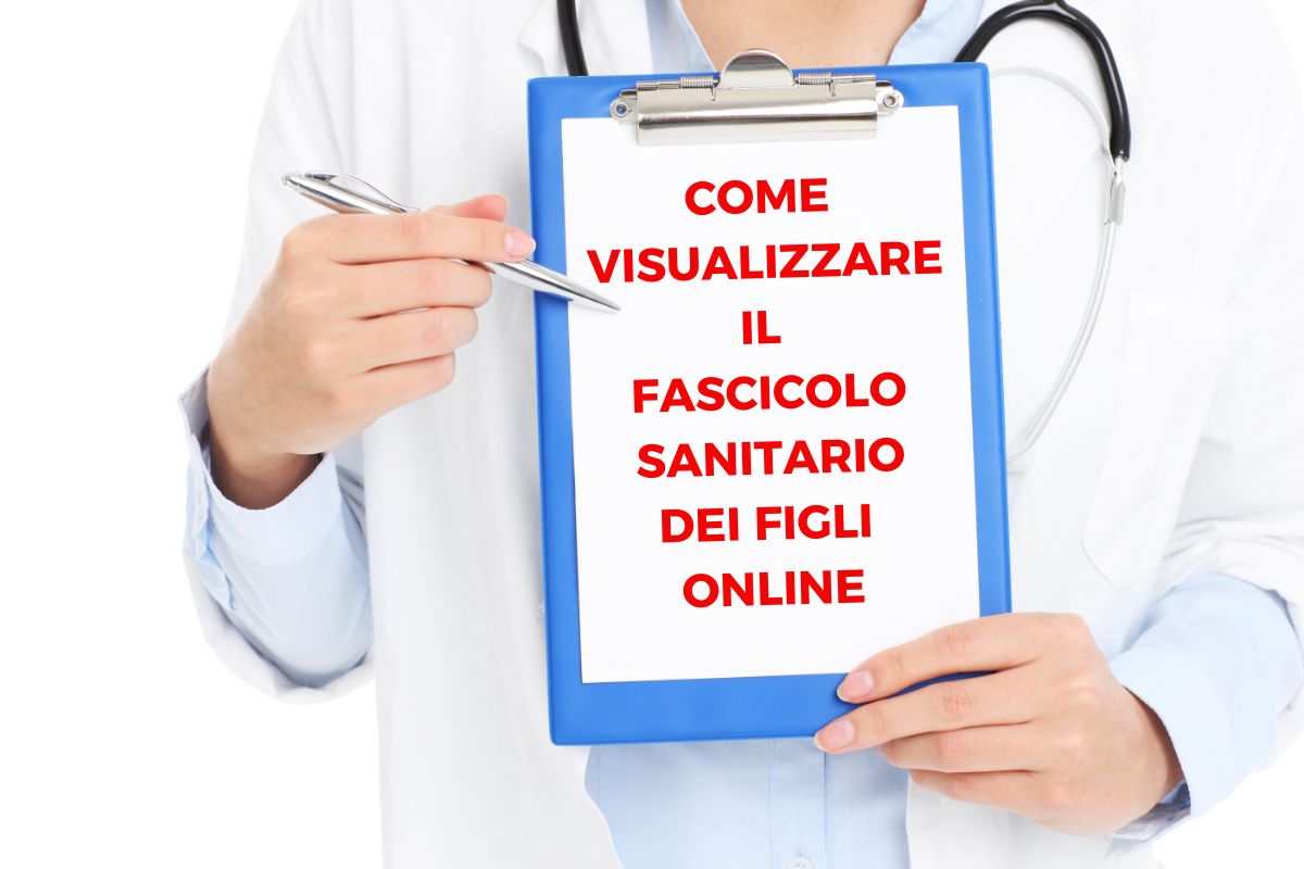 Fascicolo sanitario figli online