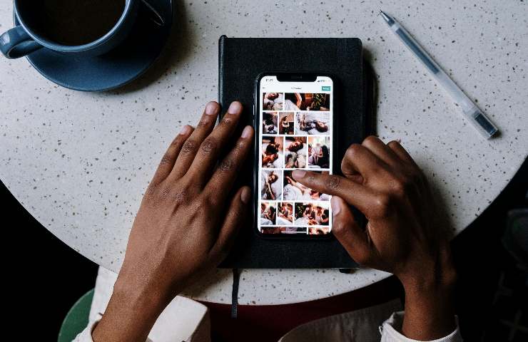 Instagram stream di foto Instagram stream di foto