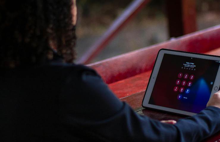 Password su tablet Password su tablet