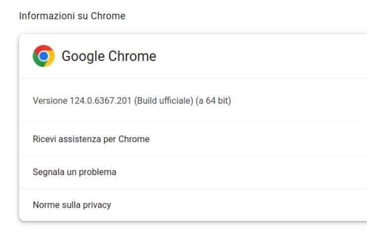 schermata chrome