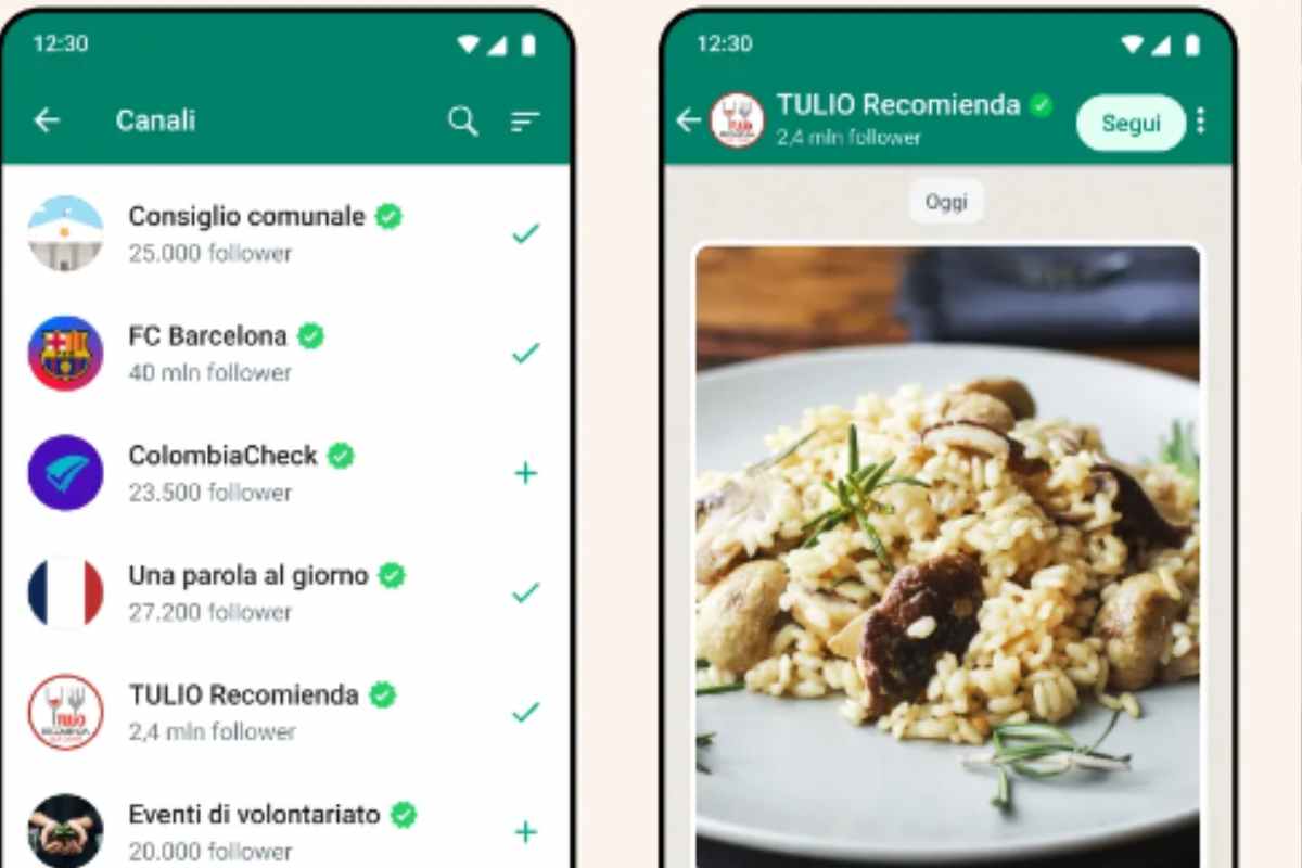 Inviare immagini su WhatsApp