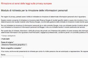 Come rimuovere il nome su Google