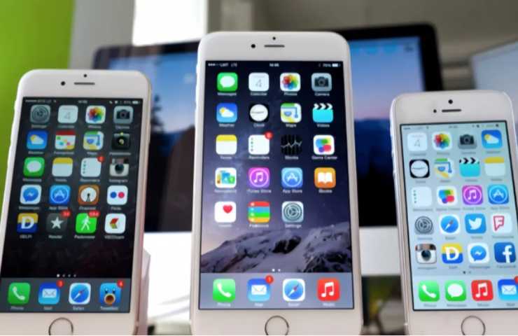 Tre iPhone